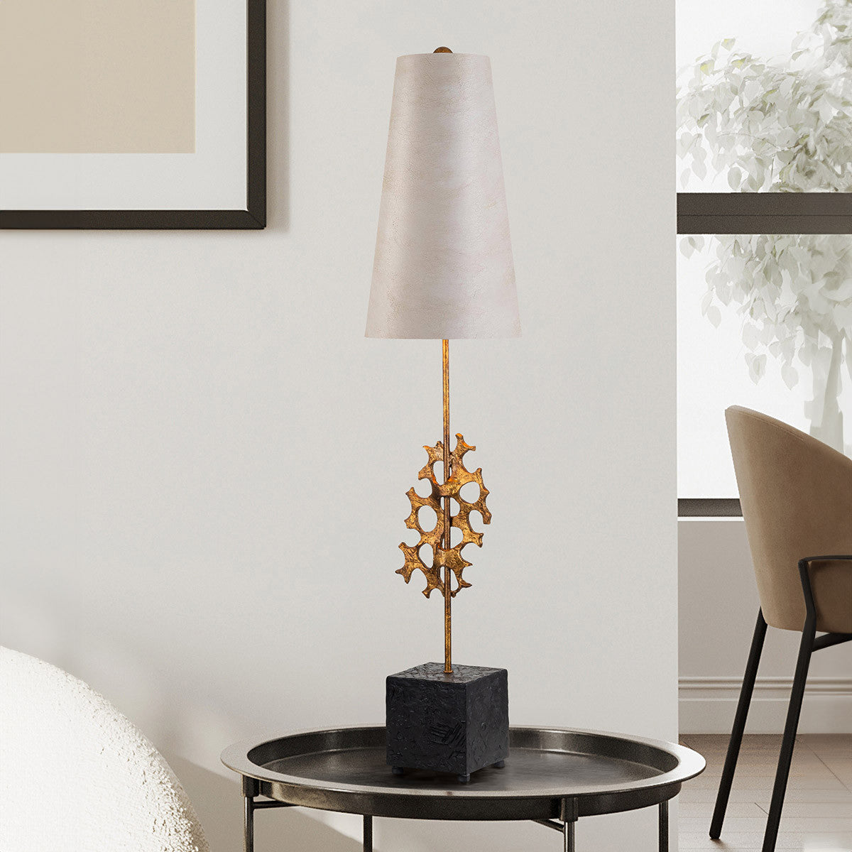 Lucas McKearn The Coral Luxe Table Lamp in Gold Finish TA9710