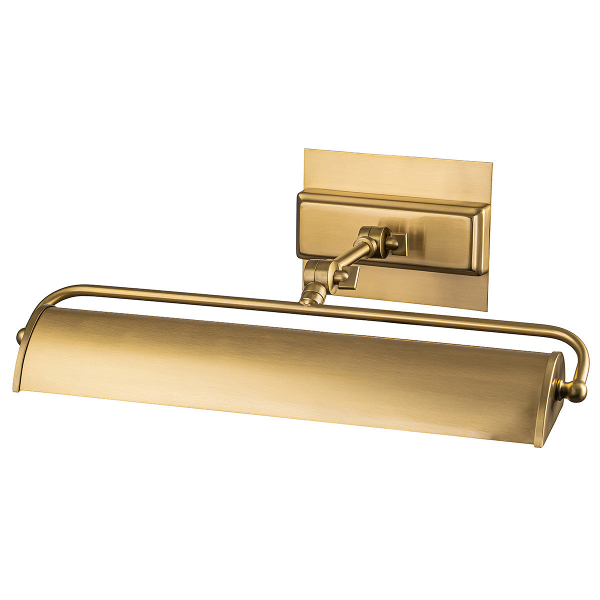 Lucas McKearn The Winchfield Medium Picture Light in Aged Brass in Aged Brass WINCHFIELD-PLM-AB