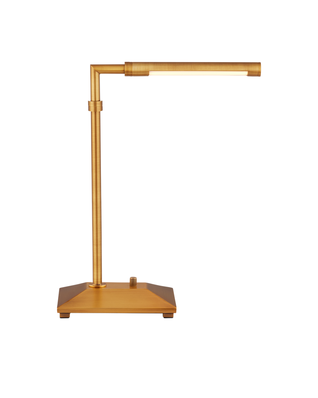 Currey & Co Autrand Brass Desk Lamp in Antique Brass 6000-0947