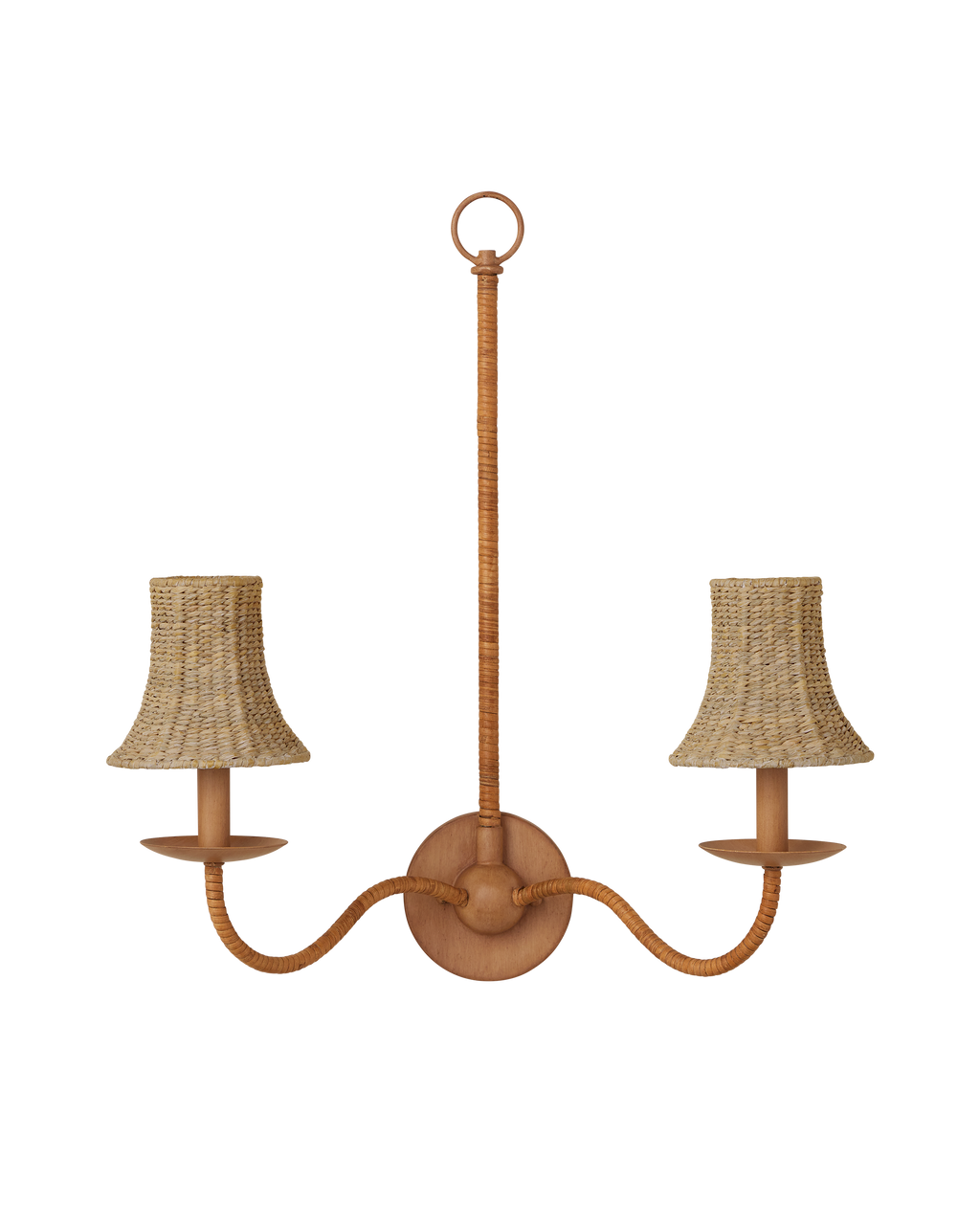 Currey & Co. Bell Natural Chandelier Shade 0900-0039