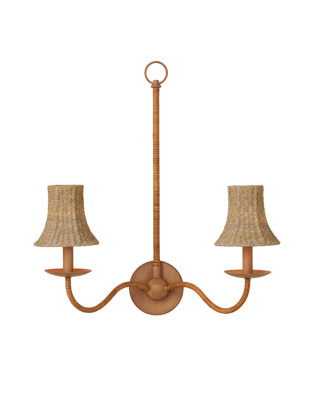 Currey & Co. Bell Natural Chandelier Shade 0900-0039